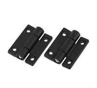 Adjustable Torque Hinges 2PCS Set for Various Cabinet Installations (Black)