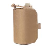 Adjustable Waist Pouch Porte Bouteille Étui Ceinture Sac Ceinture Support Gourde en Oxford avec Fermeture à Cordon et Sangle Latérale Convient à, Kaki, Taille Unique