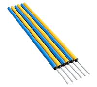 Adjustable Weave Poles, Dog Agility Training Set, Outdoor Sport Equipment