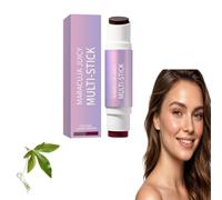 Adjusting Blush Sticks, 2 in 1 Stick Blush Cream for Cheeks and Lips, Long Lasting, Moisturizing, Long Lasting, Natural Looking, Skin Tint Blush Easy to Blend, Waterproof for All Skin Types