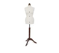 Adjustoform Lady Valet Robe réglable en 8 Parties, Tissu en Polycoton texturé écru, Ecru, Medium (UK Dress Size 16-20)