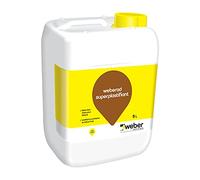 Adjuvant plastifiant réducteur d'eau pour béton, 5L, WEBERAD SUPERPLASTIFIANT, WEBER