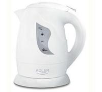 Bouilloire Électrique 1 L sans Fil, sans BPA, Avec Arrêt Automatique, Filtre 850W Adler AD 08W