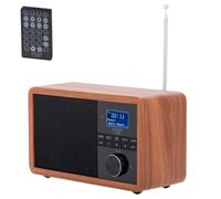 Adler AD 1184 (FM, AM, DAB+ DAB, Bluetooth), Radio, Marron, Noir