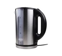 Adler AD 1216 Bouilloire électrique, 2000 W, 1.7 liters, Noir, Argent