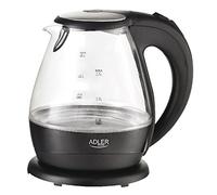 Adler AD-1224 Bouilloire en verre Noir 1,5 l