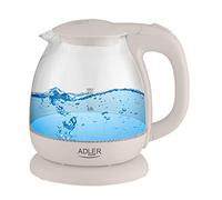 Adler Bouilloire en verre électrique 1,0L Crème G