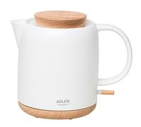 Adler Bouilloire électrique AD 1304 – céramique 1,0 L 1200 W écru