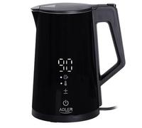Adler Europe Bouilloire électrique ad_1345b AD 1345 – 1,7 L – Noir
