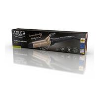 Adler Ad 2112 Fer À Friser Conique Pour Grandes Boucles Et Ondulations, 32 Mm, Revêtement Céramique De Haute Qualité, Ptc, Fer À Onduler Avec Poignée Confortable, Pour Tous Les Bigoudis Harre