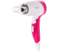 Adler Ad 2259 Sèche-Cheveux 1200 W Rose, Blanc