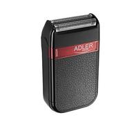 Adler Rasoir électrique de voyage AD 2923 – USB rechargeable, rasage humide et sec, 45 min, Noir