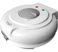 Adler | AD 3038 | Gaufrier | 1500 W | Quantité de pâte 1 | Cornet de glace | Blanc