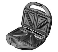 Adler AD 3040 gaufrier et appareil à croque-monsieur 1200 W Noir, Gris