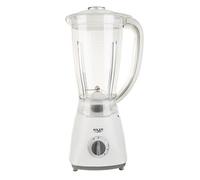Adler AD 4057 Mixeur sur socle, 450 W, 1,5 litre, plastique, 4 vitesses, blanc