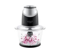 Adler AD 4082 hachoir électrique 1,2 L 300 W Noir, Argent