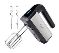 Adler Europe Batteur à main AD 4225 5 vitesses 800 W Turbo Noir Argent