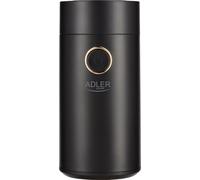 Adler | AD 4446bg | Moulin à café | 150 W | Capacité de grains de café 75 g | Nombre de tasses par pièce | Noir