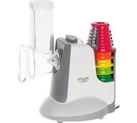 Adler AD 4815 Hachoir électrique Coupe-légumes 5 accessoires Coloris Blanc