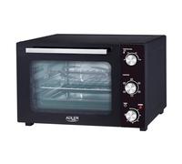 Adler Europe Four électrique AD 6025 35 L, 90–230°C, convection & rôtissoire, minuteur 60 min, noir