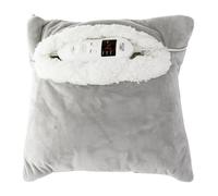 Adler Coussin chauffant AD 7412 – 8 niveaux, minuteur, couverture lavable, gris/blanc