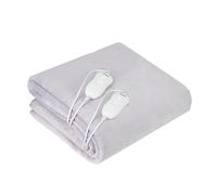 Adler Chauffe-lit électrique double AD-7426, 120 W, 3 niveaux, lavable, 150 x 160 cm, perle