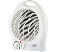 Adler, ad 7728 radiateur et ventilateur soufflant, portable, air chaud / froid, thermostat, 2000w, blanc Blanc G