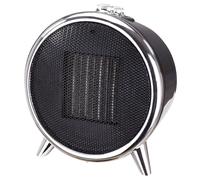 Adler AD 7742 appareil de chauffage Intérieure Noir, Argent 1500 W Chauffage de ventilateur électrique