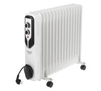 Adler AD 7819 appareil de chauffage Intérieure Blanc 2500 W Chauffage électrique à bain d'huile