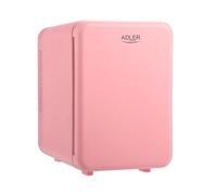 Adler AD 8084p Mini-réfrigérateur portable 4 L pour voiture - refroidissement et chauffage - Rose