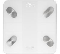 Adler AD 8186 pèse-personne intelligent blanc