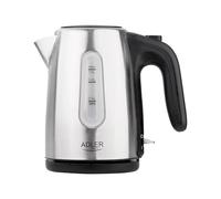Adler Bouilloire électrique AD1273 1 L 1200 W inox maintien au chaud anti-calcaire