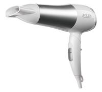 Adler AD 2225 SÃšche-cheveux avec diffuseur, 2200 W, Blanc/argenté,Adler