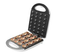 Grille Pain Adler AD3039 1600W Cuire 24 Biscuits Aux Cacahuètes Poignée Froide au Toucher Lampe Indicatrice Plastique Creme Crème