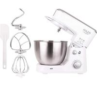 Adler Europe Mixeur AD4216 – Acier inoxydable, 1000W, bol 4L, blanc