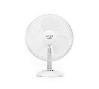 Adler AD 7304 Ventilateur de bureau 55W Blanc