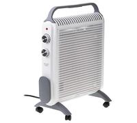 Radiateur Électrique Convecteur, Chauffage d'appoint, Thermostat Régulateur, 2000W, Blanc, Adler, AD7750