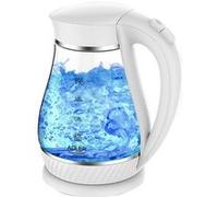 Adler blanc Bouilloire en verre électrique 1,7 L Blanc G