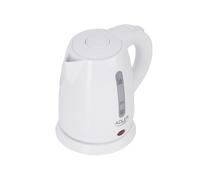 Adler | Bouilloire | AD 1272 | Electrique | 1600 W | 1 L | Acier inoxydable/polypropylène | Socle pivotant à 360° | Blanc