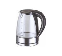 Adler bouilloire en verre et acier inoxydable avec led bleu intégrée 1,7 l 2000 w ad1225