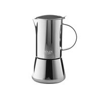 Adler Cafetière expresso 800 W, 4 tasses
