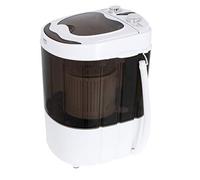 Adler CR 8054 machine à laver Portable Charge par dessus 3 kg Marron, Blanc