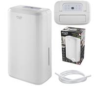 Adler Déshumidificateur d'air compresseur avec écran LCD - 10 l/jour - Appareil respectueux de l'environnement pour le séchage des pièces à vivre - Cave et voiture - Petit déshumidificateur électrique