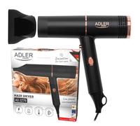 Sèche-cheveux ionisation Adler 2 niveaux noir AD2278