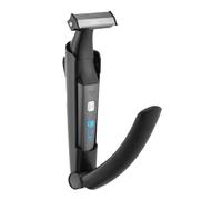 ADLER EUROPE AD 2963 Tondeuse pour le corps avec long manche pliable, USB, large lame double face de 68 mm