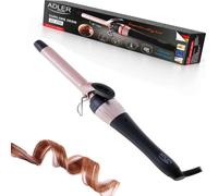 Adler - Fer à friser 19mm, contrôle de la température 160W, fer à friser avec revêtement céramique, protection contre la surchauffe