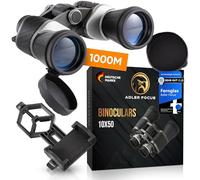 Adler Focus Jumelles 10 x 50, multiples [vainqueurs du test] pour adultes, technologie Eagle-Eye, œilleton HD 22 mm, BAK4+FMC, graveur de champ, pour porteurs de lunettes, voyage, chasse, parfait pour