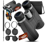 Adler Focus Jumelles 12 x 42 Nitro en magnésium avec remplissage nitrogène, étanches, jumelles pour adultes, prisme BAK4 HD + objectif FMC, avec œil d'aigle, parfaites pour les porteurs de lunettes