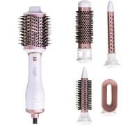 Adler Hair Styler 5 en 1 AD 2027, Nombre de niveaux de chauffe 2, 1200 W, Pearl White, Rose Gold