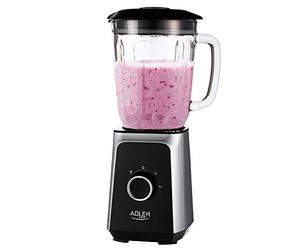 Adler Mélangeur AD 4076 - Pot en verre 1,5L Noir